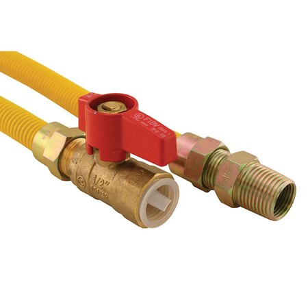 5/8 In. OD 1/2 In. ID X 18 In. Long, 1/2 In. Male Pipe Thread X 1/2 In. Female Pipe Thread Ball Va